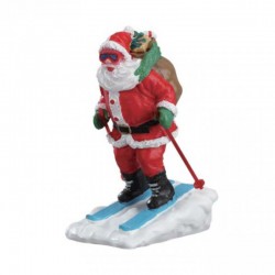 SANTA SKIER - LEMAX