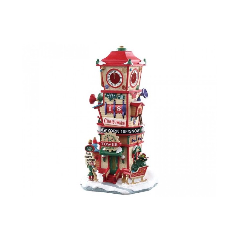 Maison Countdown Clock Tower de la marque Lemax