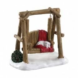 RUSTIC LOG SWING - LEMAX