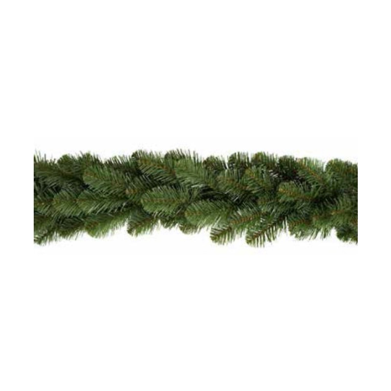 270 cm Guirlande Sapin Artificielle Neige Vert avec Pomme de pin Couronne rotin No/ël Couronne de No/ël en PVC rotin Porte de No/ël et d/écoration de c/ône de pin de fen/être
