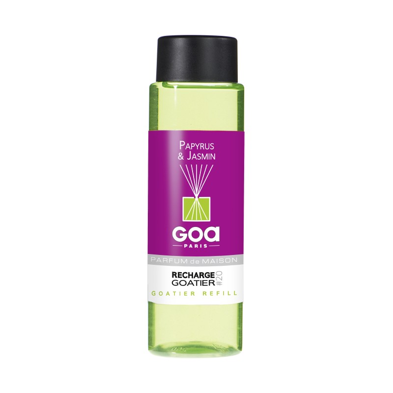 Recharge Goatier 250 ml - Papyrus & jasmin de la marque Clem Goa