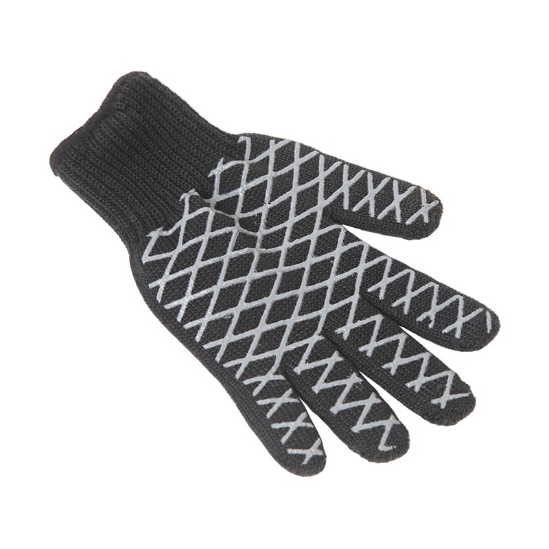 Gants de protection - Anti chaleur 350 ° - Feu et Coupure - Manche longue  48 cm (la paire)