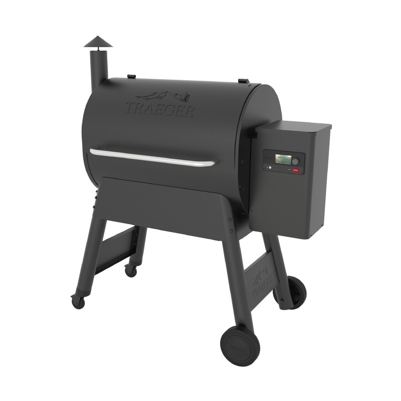 Barbecue à pellets PRO 780 noir de la marque Traeger Barbecue à pellets PRO 780 noir de la marque Traeger
