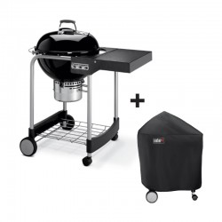 Barbecue au charbon Performer Original GBS 57 cm noir + housse offerte de la marque WEBER