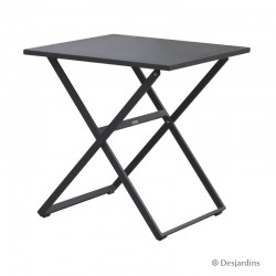 Table Edimbourg 70 x 70 cm - Gris de la marque Desjardins