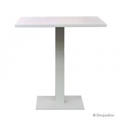 Table Bristol 70x70 blanche...