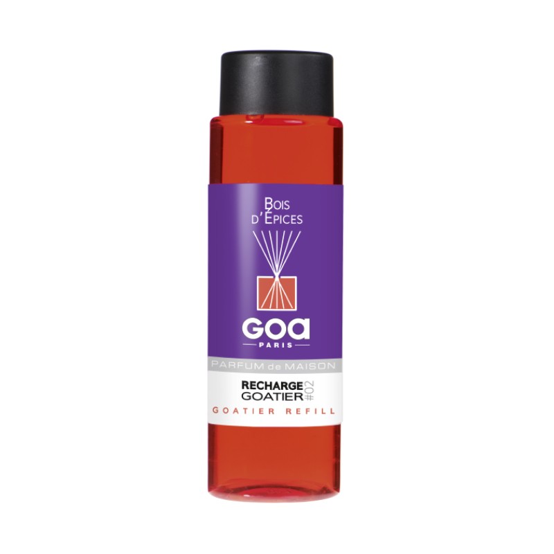 Recharge Goatier 250 ml - Bois d'épices de la marque Clem Goa