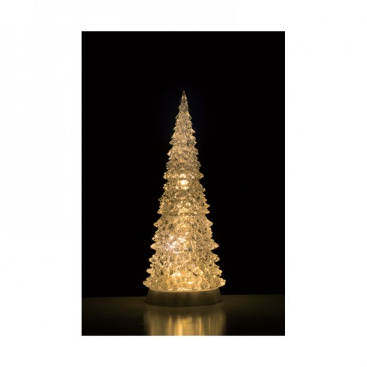 Lemax - Crystal Lighted Tree 4 Color Changeable And Color - XL