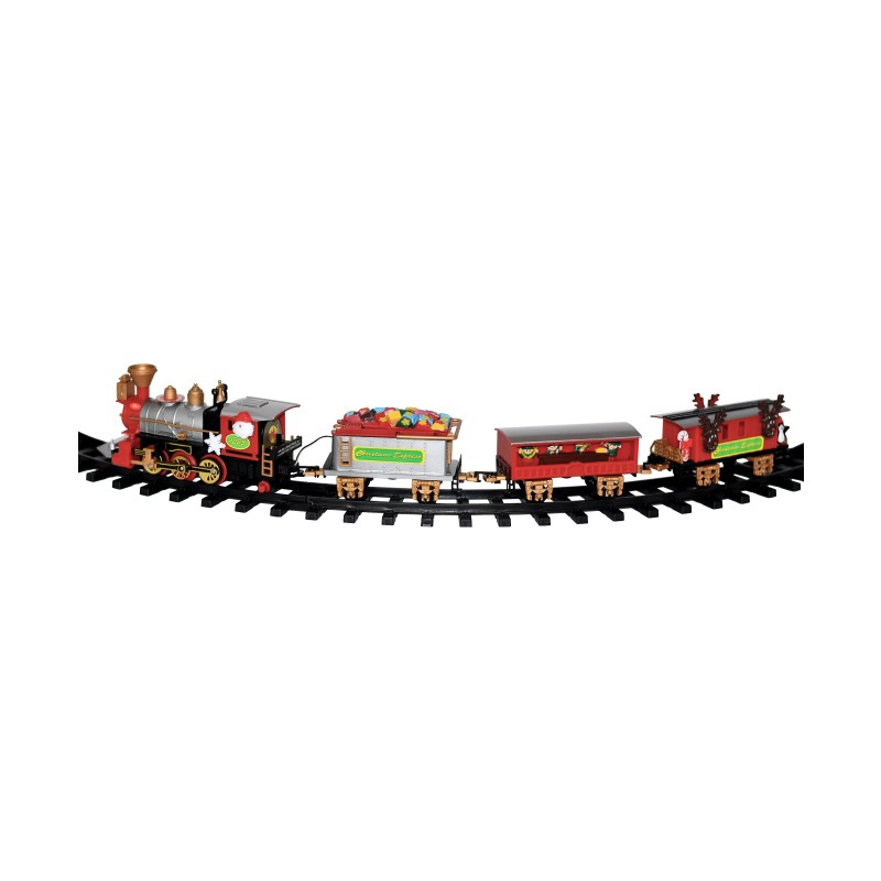 Train électrique pour sapin de Noël - 23 pièces 