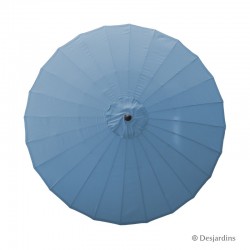 Parasol rond Zen - Bleu...