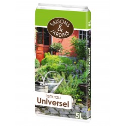 Terreau plantes d'intérieur 5l - SAISONS & JARDINS 