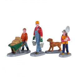 Figurines "Morning Chores" - LEMAX 