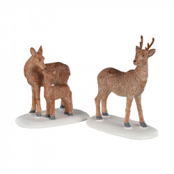 Figurines "Deer Family" - LEMAX 