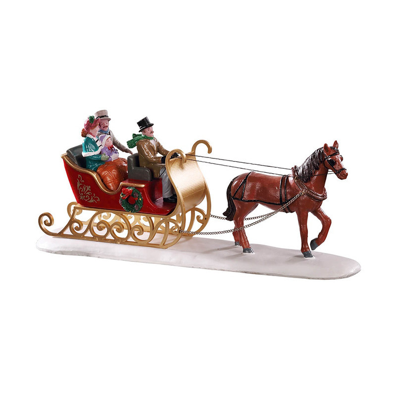 VICTORIAN SLEIGH RIDE - LEMAX 