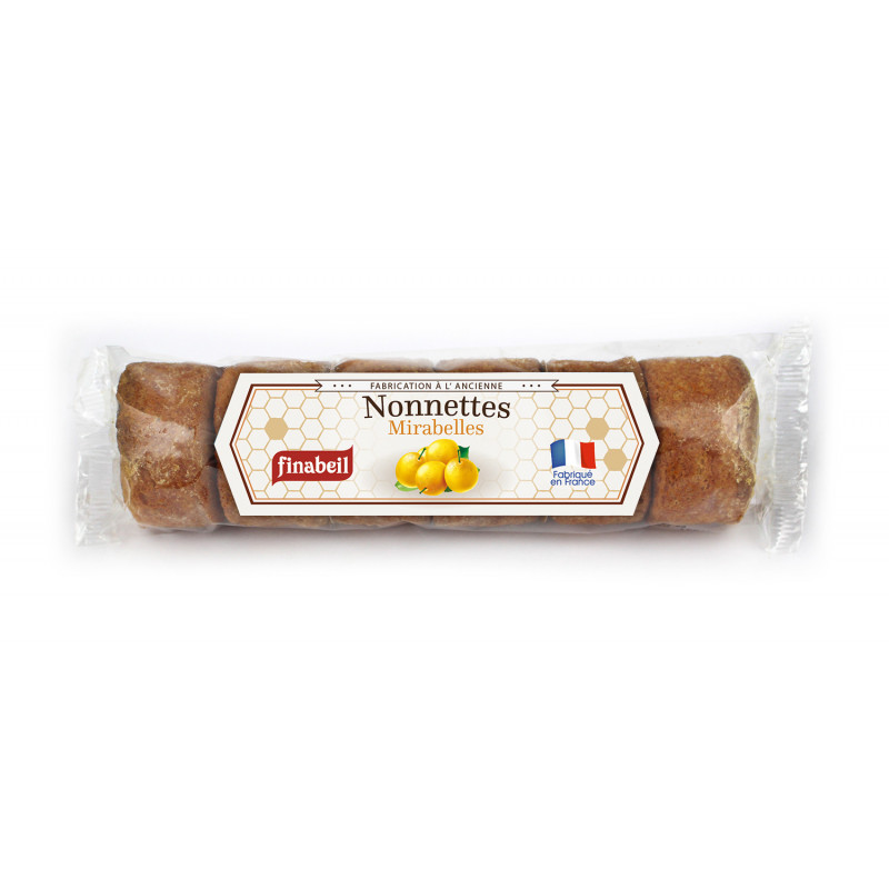 Nonnettes fourrées mirabelle 200g - FINABEIL 