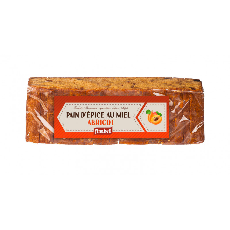 Pain d’épice tranché abricot 300g - FINABEIL 