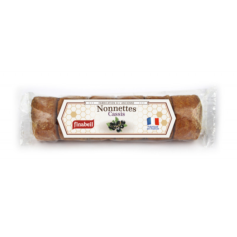 Nonnettes fourrées cassis 200g - FINABEIL 