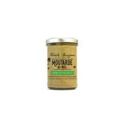 Moutarde aux herbes de Provence au miel 210g - FINABEIL 