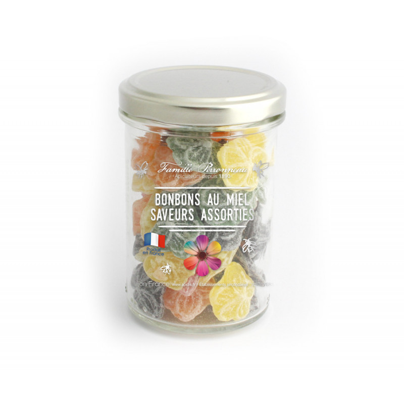 Bonbons forme fleurs assortiment 130g - FINABEIL 