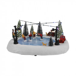 SCENERY SNOW FUN ICE RINK -...