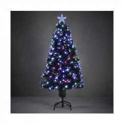 SAPIN FIBRE OPTIQUE VERT ABBEY MULTICOL. 150CM - LUCA LIGHTING