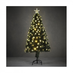 SAPIN FIBRE OPTIQUE VERT MERCURY MULTICOL 150CM - LUCA LIGHTING