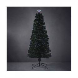 SAPIN FIBRE OPTIQUE VERT STRATTON MULTICOL. 180CM - LUCA LIGHTING