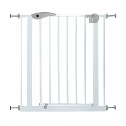 Barrière pour chiens métal 75–85x76cm blanc - TRIXIE 