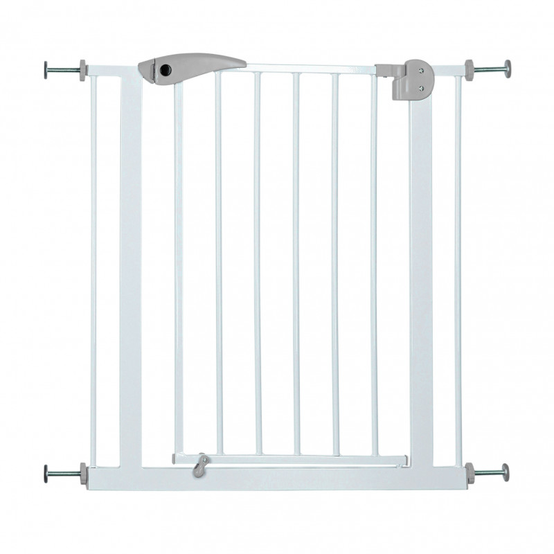 Barrière pour chiens métal 75–85x76cm blanc - TRIXIE 