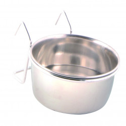 Écuelle inox avec support 150ml ø7cm - TRIXIE 