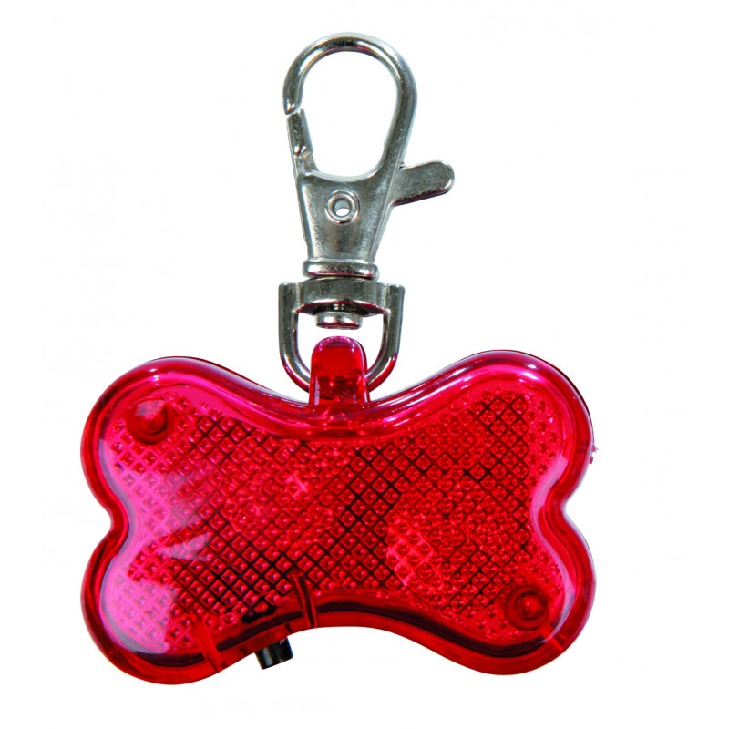 Flasher pour chiens 4.5x3cm rouge - TRIXIE 