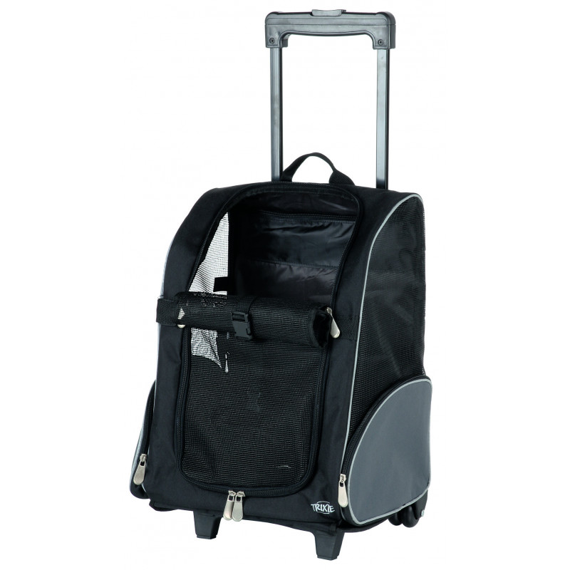 Trolley 36x50x27cm noir/gris - TRIXIE 