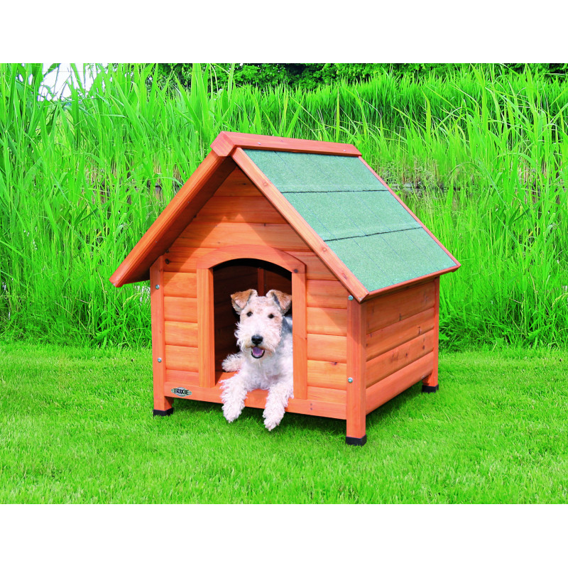 Niche natura pour chiens avec pignon S–M: 71x77x - TRIXIE 