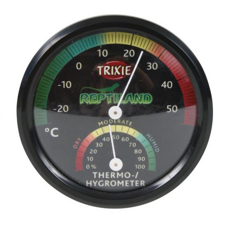 Thermomètre/hygromètre analogique ø7.5cm - TRIXIE 