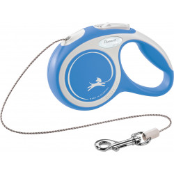 Laisse Flexi new comfort corde XS: 3m bleu - TRIXIE 