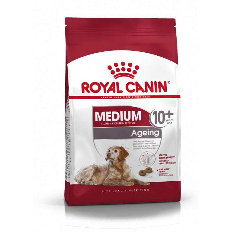 Medium ageing10+ size health nutrition 15kg - ROYAL CANIN 