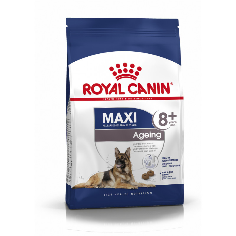 Maxi ageing 8+ size health nutrition 15kg - ROYAL CANIN 