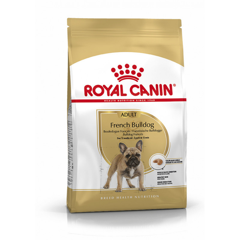 French Bulldog Adult breed health nutrition 3kg - ROYAL CANIN 