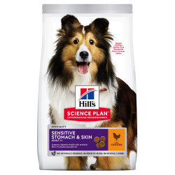 Croquettes pour chien au poulet 12KG - HILL'S 