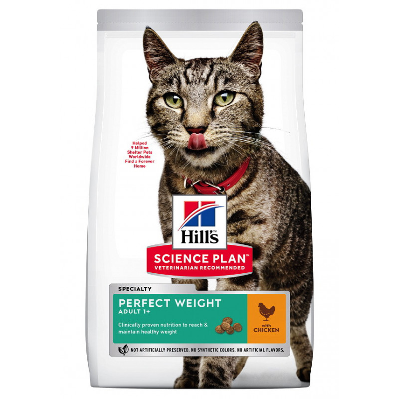 Croquettes pour chat au poulet 2.5KG - HILL'S 