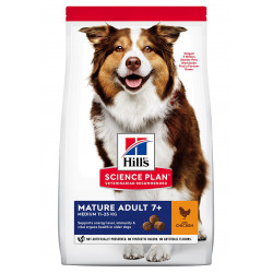 Croquettes pour chien âgé au poulet 2.5KG - HILL'S 