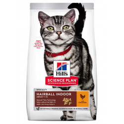 Croquettes pour chat d'intérieur au poulet 1.5KG - HILL'S 