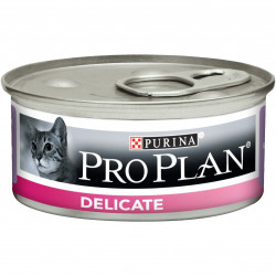 Boite pour chat Proplan Delicate dinde - 85g 