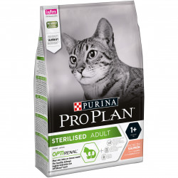 Croquettes Proplan Sterilised au saumon - 3kg 