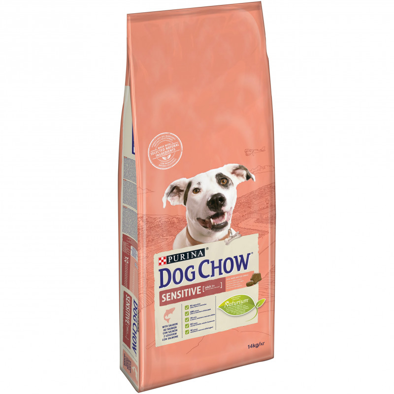 Croquettes chiens-sensitive adult saumon 14kg - PURINA 