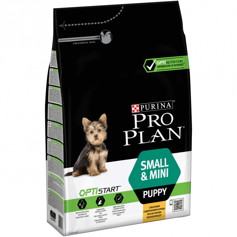 Croquettes small&mini puppy poulet&riz 3kg - PURINA 