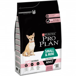 Croquettes small&mini adult sensitive saumon 3kg - PURINA 