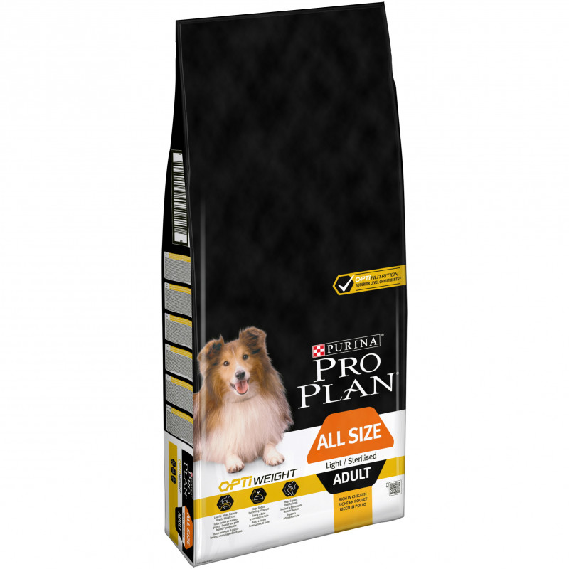 Croquettes adult light sterilised poulet&riz 14k - PURINA 