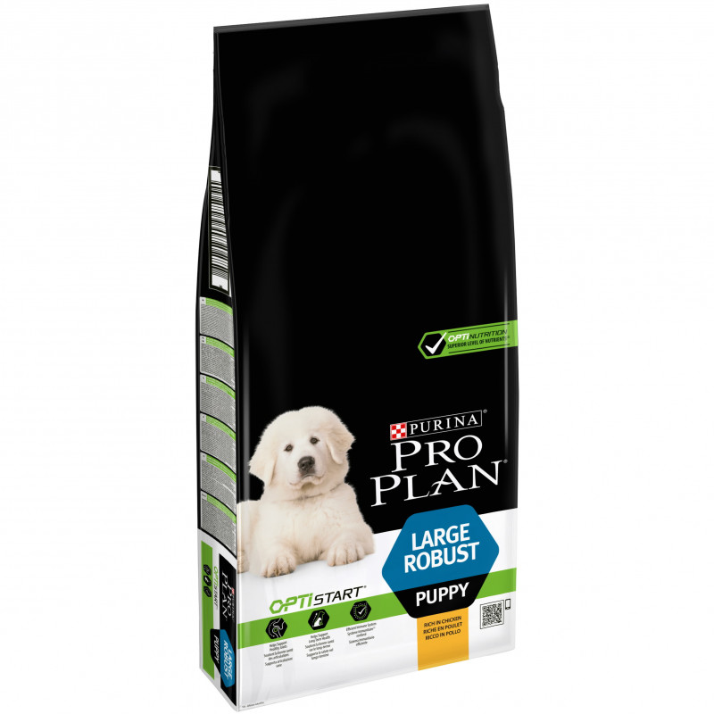 Croquettes large robust puppy poulet&riz 12kg - PURINA 