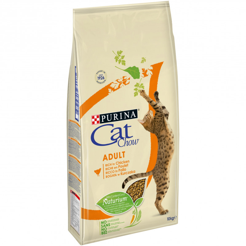 Croquettes chats-adult poulet 10kg - PURINA 